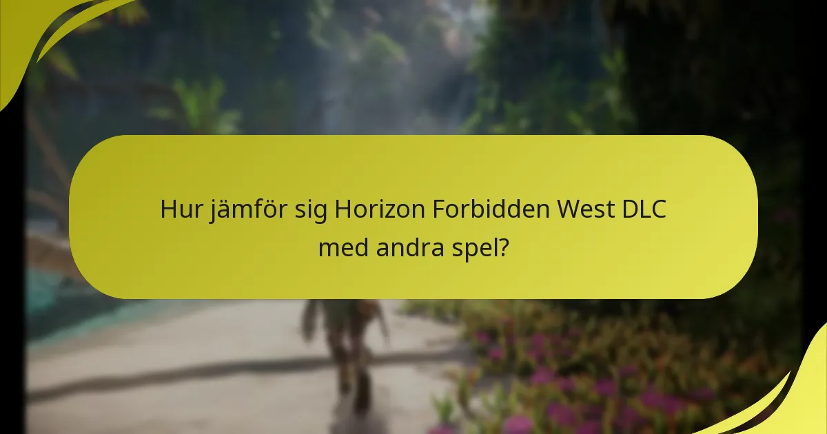 Hur laddar jag ner Horizon Forbidden West DLC?