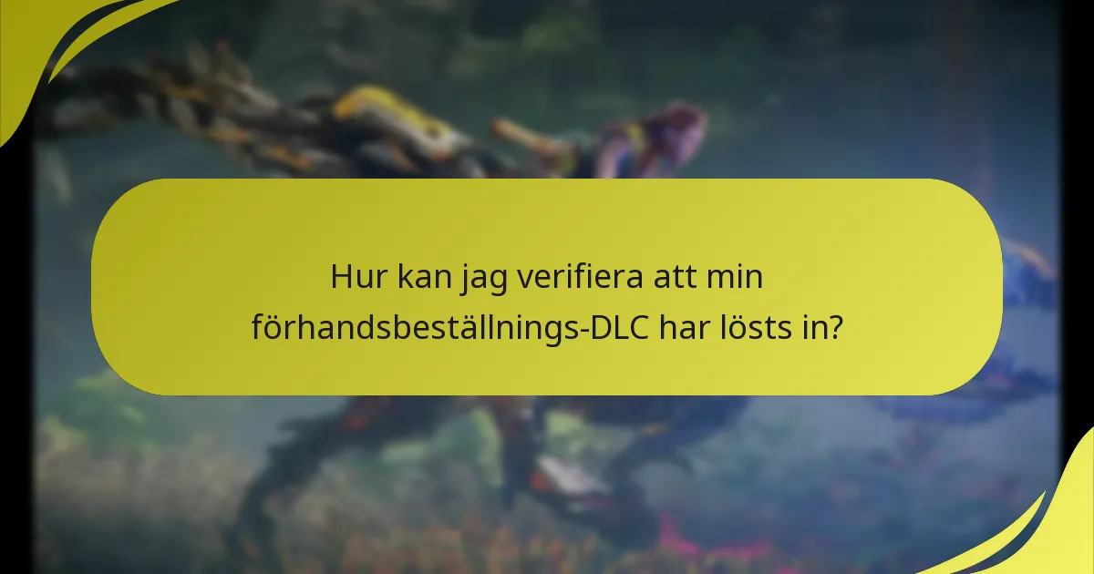 Vad är rättighetsanspråk för Horizon Forbidden West DLC?