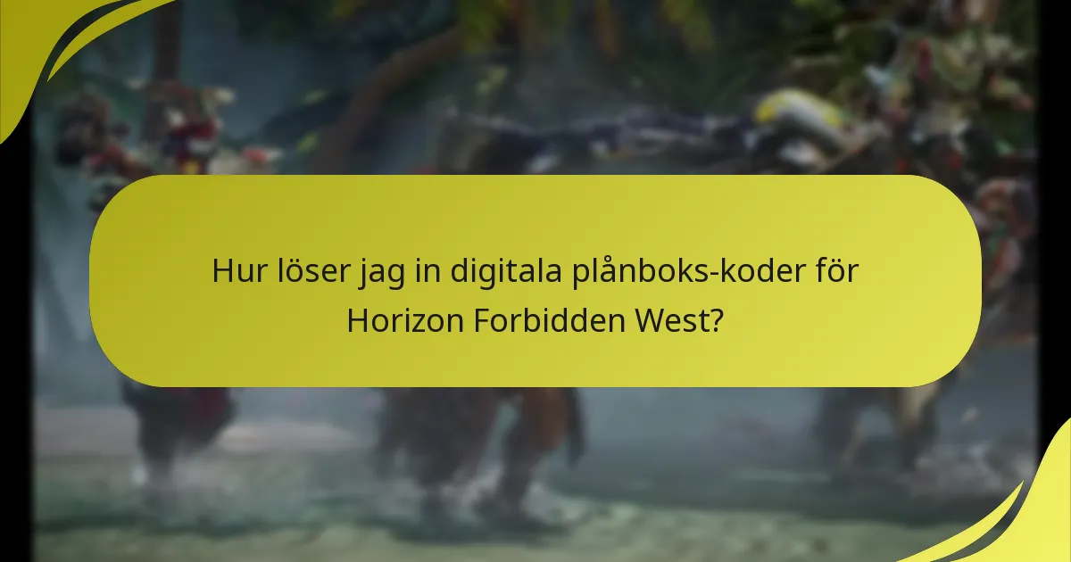 Vad är rättighetskontroller för Horizon Forbidden West?