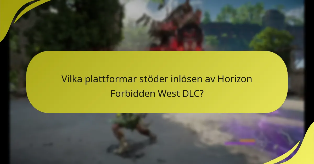 Var kan jag hitta ytterligare stöd för problem med Horizon Forbidden West DLC?